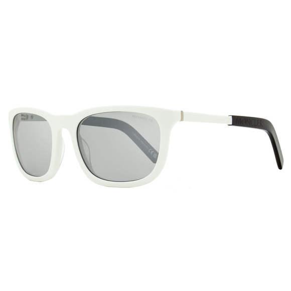 Moncler Kolligian Sunglasses ML0290 21C White/Black 57mm - Picture 1 of 3
